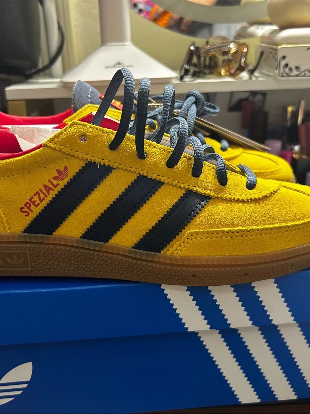 adidas bold yellow